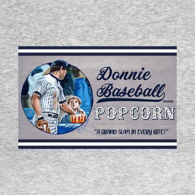 Donnie Baseball Popcorn by CraigMahoney